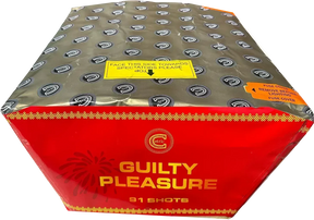 Guilty Pleasure firework cake by Galactic Fireworks