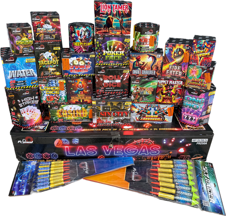 High Roller Pack firework pack by Galactic Fireworks