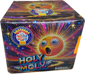 Holy Moly firework cake by Galactic Fireworks