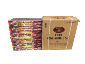 Howling Hellcat case of 18 by Bright Star