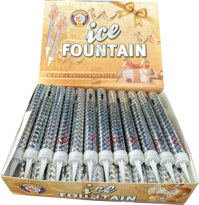 Box of 36 Ice Fountains case deal by Brothers Pyrotechnics