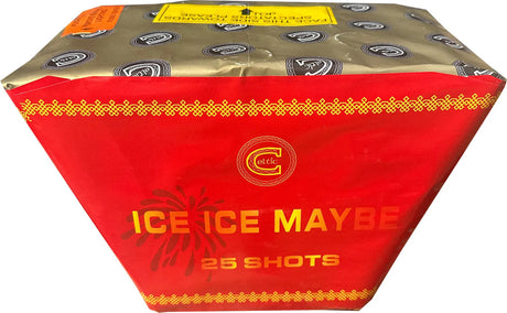 Ice Ice Maybe firework cake by Galactic Fireworks