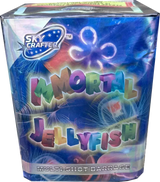 Immortal Jellyfish firework cake by Galactic Fireworks