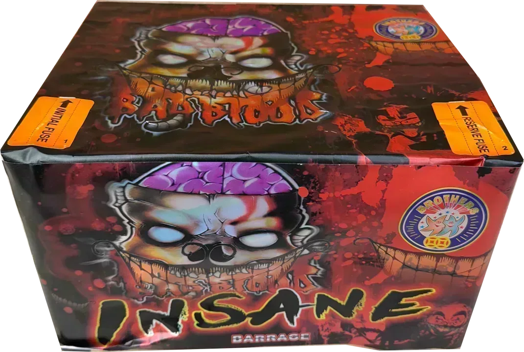 Insane firework cake by Galactic Fireworks