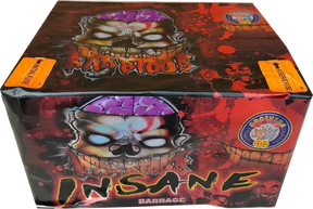 Insane firework cake by Galactic Fireworks