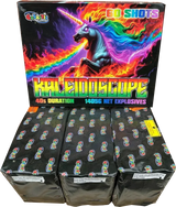 Kaleidescope compound firework barrage by Galactic Fireworks