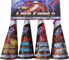 Lava Family garden fountain firework by Galactic Fireworks