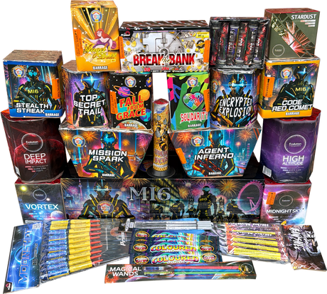 Mission Impossible Pack firework pack by Galactic Fireworks