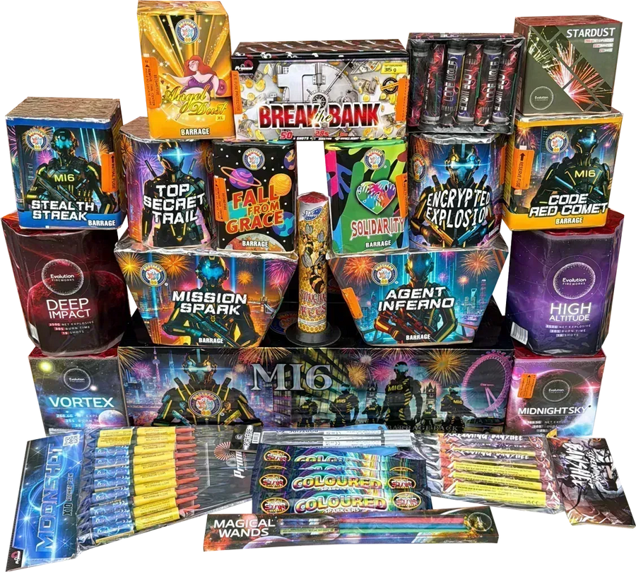 Complete Fireworks Display Packs | Galactic Fireworks