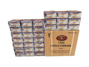 Bulk case of Bright Star Missile Command fireworks
