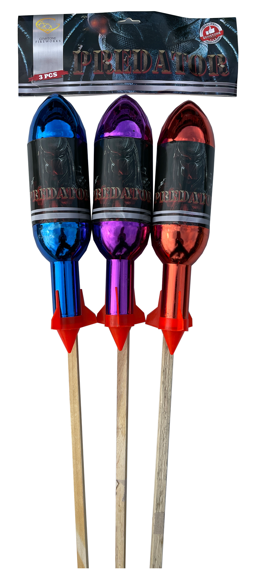 8x Predator Rockets rocket by Gemstone