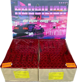 Rebellion compound firework barrage by Galactic Fireworks