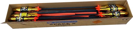 15x Space X rockets bulk deal case, Brothers Pyrotechnics, 1.3G