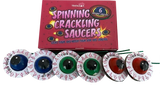 Spinning Crackling Saucers novelty firework by Galactic Fireworks