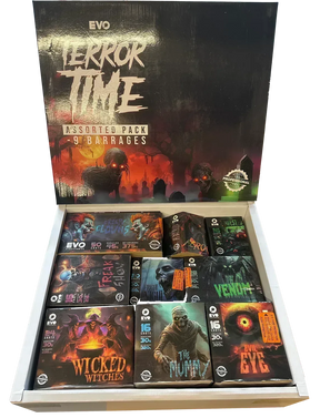 Terror Time cake pack firework by Galactic Fireworks