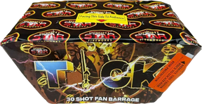 Tick firework cake by Galactic Fireworks