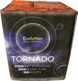 Tornado firework cake by Galactic Fireworks