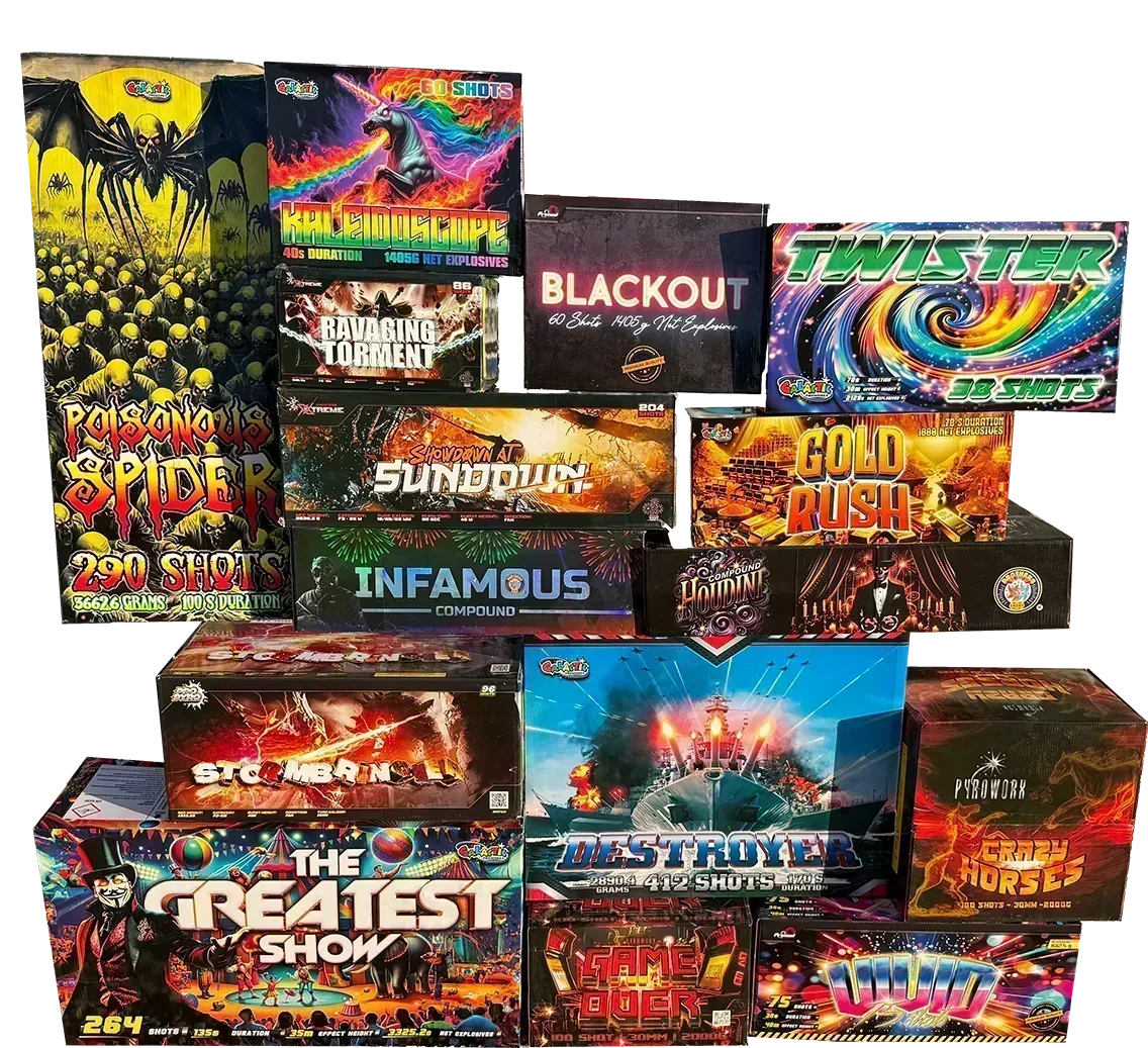 Ultimate Compound Pack firework pack by Galactic Fireworks