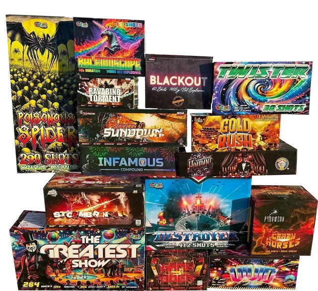 Ultimate Compound Pack firework pack by Galactic Fireworks