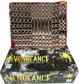 Vengeance firework cake by Galactic Fireworks