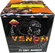 Venom firework cake by Galactic Fireworks