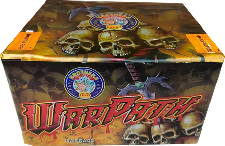 War Path firework cake by Galactic Fireworks