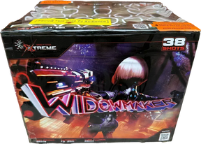Widowmaker firework cake by Galactic Fireworks