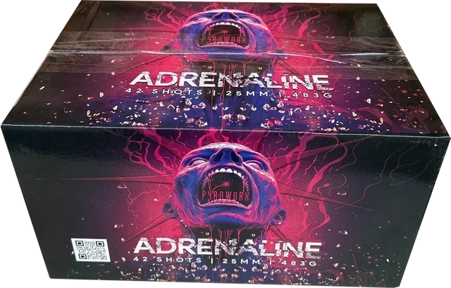 Adrenaline firework by Pyroworx