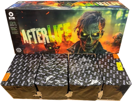 Afterlife 134-shot compound firework by Evolution Fireworks