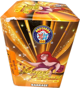 Angel Dust XL 16-shot F2 cake firework by Brothers Pyrotechnics