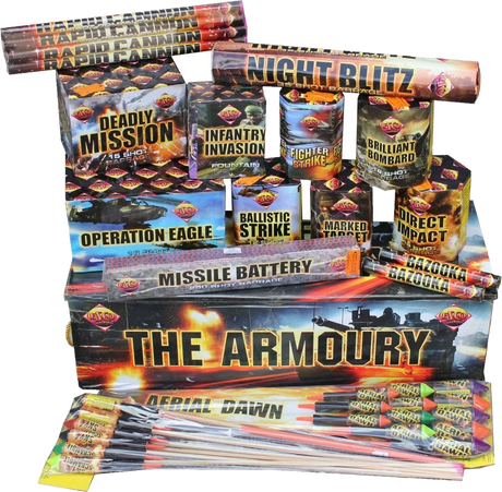 Armoury Crate 34-piece F3 complete display by Bright Star