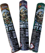 Attack Candles triple pack, three 56-shot candle barrages by Cube Fireworks