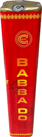Babba Do 128-shot candle barrage firework by Celtic
