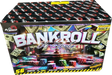 Bankroll 56-shot firework cake by Primed Pyrotechnics
