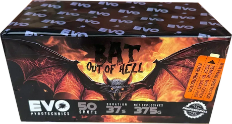 Bat Out Of Hell firework by Evolution Fireworks