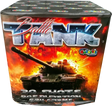 Battle Tank 30-shot firework cake by Galactic Fireworks
