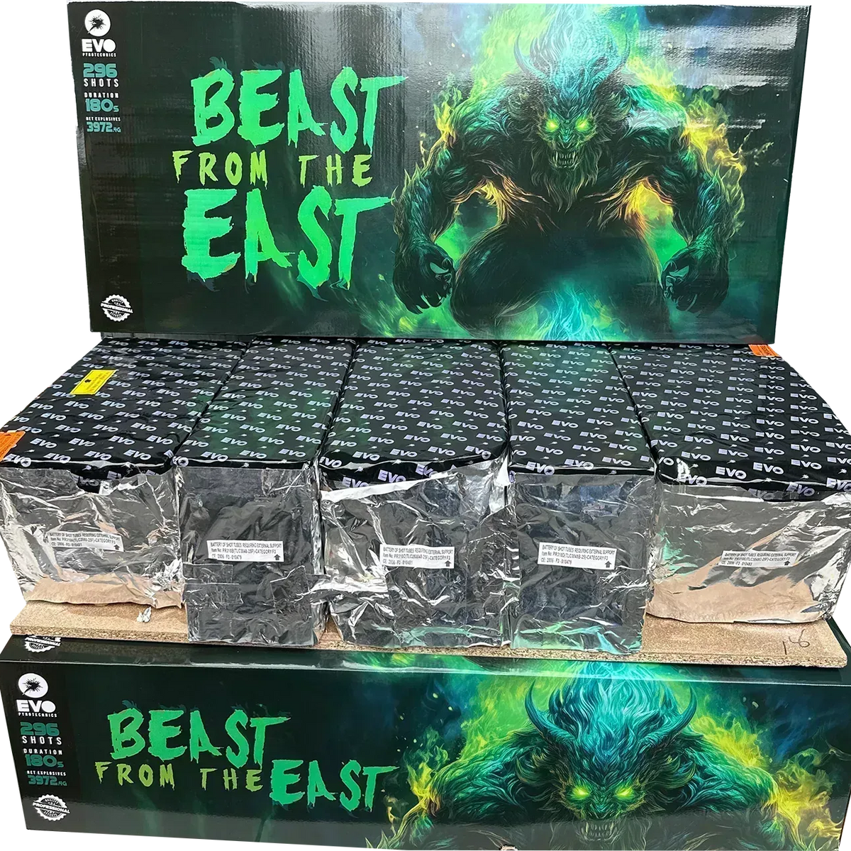Beast From The East | 296-Shot Compound – Galactic Fireworks