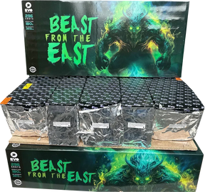 Beast From The East 296-shot compound firework by Evolution Fireworks