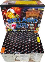 Bellagio 114-shot fanned F3 compound firework by Primed Pyrotechnics