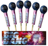 Big Bang rocket pack by Evolution Fireworks, 6 large display rockets