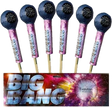 Big Bang 6-pack F3 display rockets by Evo Fireworks