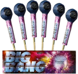 Big Bang 6-pack F3 display rockets by Evo Fireworks