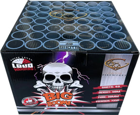 Big Boom 49-shot firework cake by Gemstone Fireworks