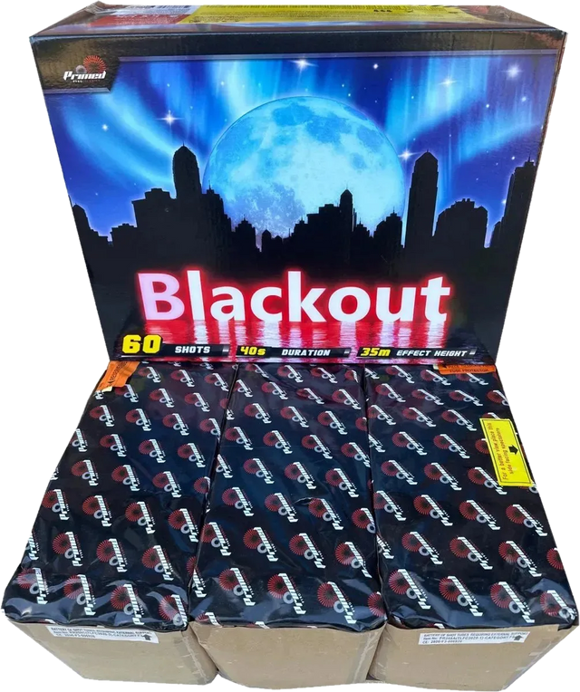 Blackout firework by Primed Pyrotechnics