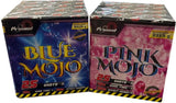 Blue Mojo & Pink Mojo firework bundle by Primed Pyrotechnics