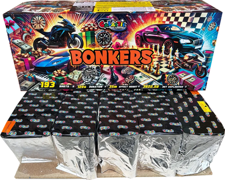 Bonkers firework by Galactic Fireworks