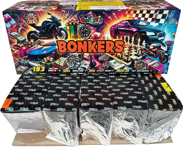 Bonkers firework by Galactic Fireworks