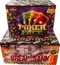 Break The Bank & Poker Face firework bundle by Primed Pyrotechnics