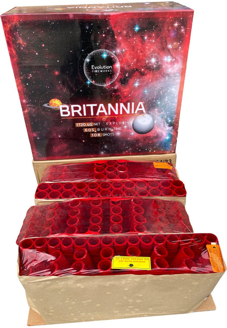 Britannia firework by Evolution Fireworks