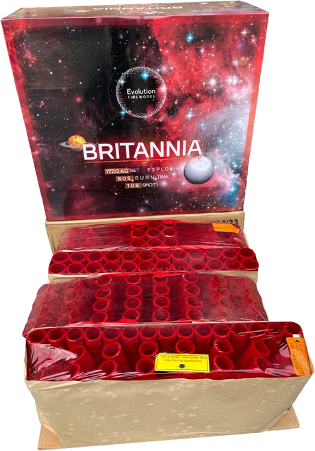 Britannia firework by Evo Fireworks